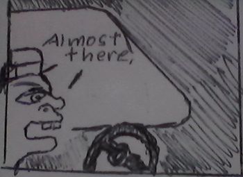 i cannot draw people inside of a vehicle to save My life
