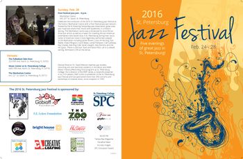 2016 jazz festival program
