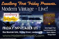 Modern Vintage Live @....Blue Mountain Cafe 