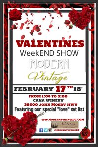 Valentine WEEKend at Cana with MV
