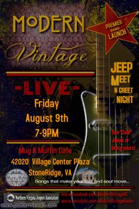 Modern Vintage - Live - Jeep Drive In Night!