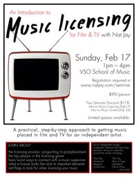 An Introduction to Music Licensing in Film & TV with Nat Jay