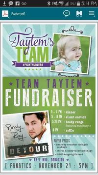 Taytem Lynn's Hurlers Syndrom Fund Raiser Ft. Brody Ray!