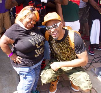 2$ FABO with Juicy from the Rickey Smiley Morning Show @hot1079atl Birthday Bash 19
