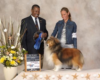Jessica and Tech 2012 ASSA National_Open Sable Dog_First Place.
