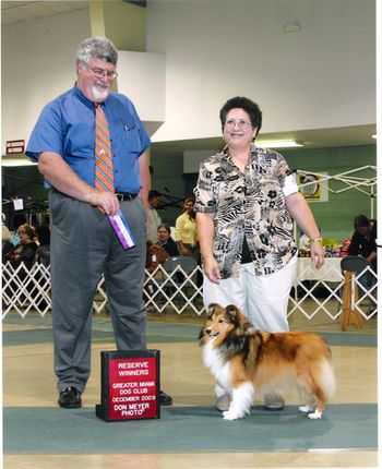 Greater Miami Dog Shows- Sunday, Dec. 5, 2009-Reserve Winners Bitch-Judge Mr. Steven Gladstone- Puppy class 9-12
