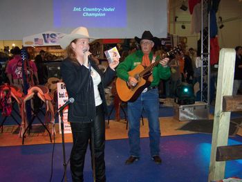 Being Introduced at Equitana, Esne, Germany.
