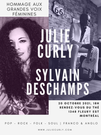 Julie Curly & Sylvain Deschamps en duo @ Le Rendez-vous du Thé