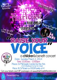 Marlowe & the MiX presents RAISE YOUR VOiCE