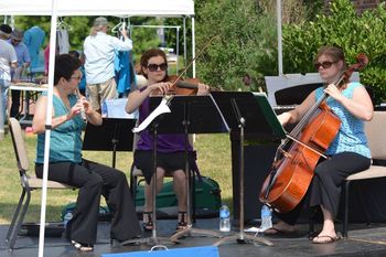 Arbor Ensemble performing at Summerset Festival of the Arts at UW-Baraboo
