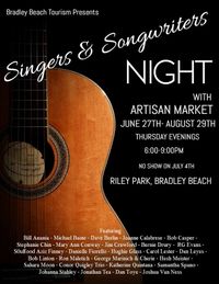 Bradley Beach Tourism Singers & Songwriters Night