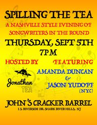 Spilling The Tea #12 w/Amanda Duncan &  Jason Yudoff (NYC)
