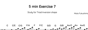 5 min Exercise 7