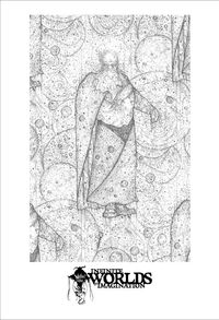 INFINITE WORLDS OF IMAGINATION (SKETCH) (ILLUSTRATED GICLÈE PRINT)
