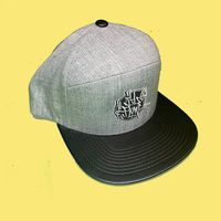 Grey #illflow Snapback Leather brim