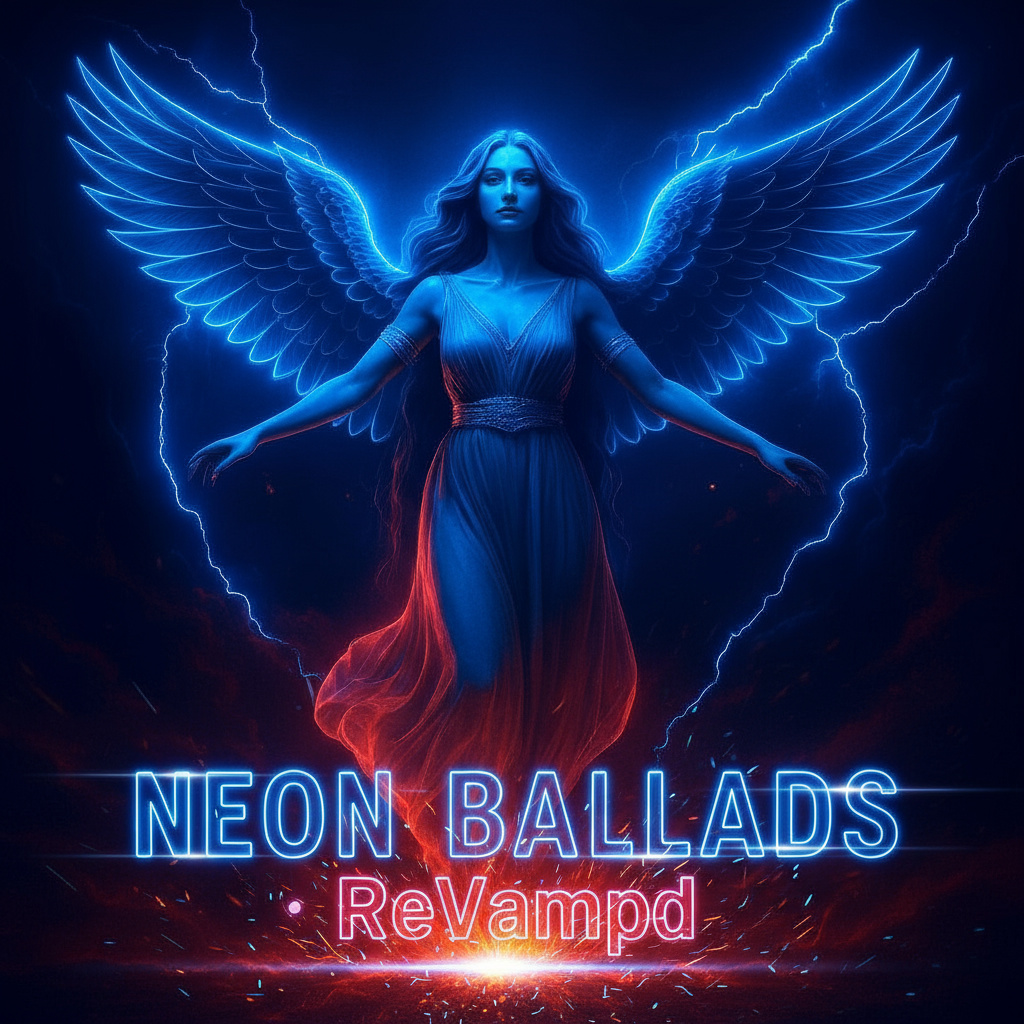 Neon Rock Ballads ReVampd playlist cover