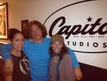 With session guitarist great Michael Thompson and artist Sahara Thompson
