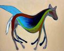 "Pegasus" - Acrylic on Canvas, 24" x 30"