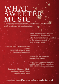 Christmas Concert - What Sweeter Music