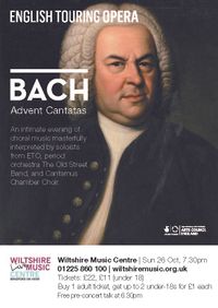 Bach Cantatas with the English Touring Opera and The Old Street Band