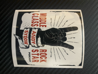 Middle Class Rock Star Sticker