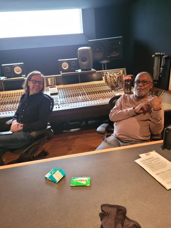 Jason Orris and Larry Sims  at  The Terrarium recording  Mississippi Call

