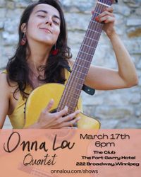 Onna Lou Quartet - Jazz at the Fort Garry Hotel by Jazz Winnipeg