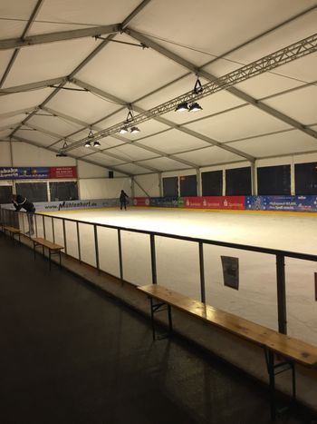 Skating rink in Unna Germany
