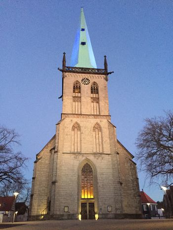 Downtown Cathedral in Unna Germany
