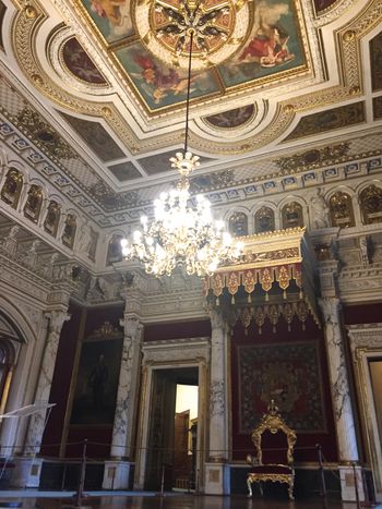 The magnificent Throne room - Schwerin castle
