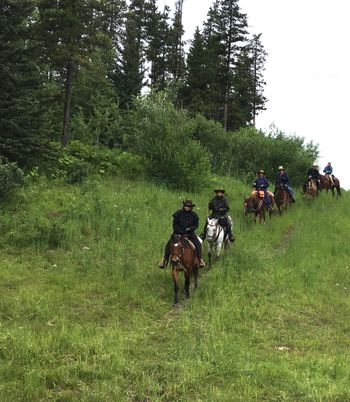 Relaxng day down the trail
