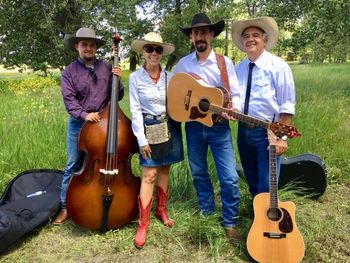 Eli with Hoss Fritz, Ryan Fritz & Al ' Doc ' Mehl, Canada Day, Bar U Ranch Alberta
