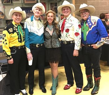 Eli with the Riders in the Sky, Heber City Utah, Cowboy Festival
