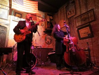 2014 International Blues Challenge in Memphis, TN, with Tamara Nicolai on bass
