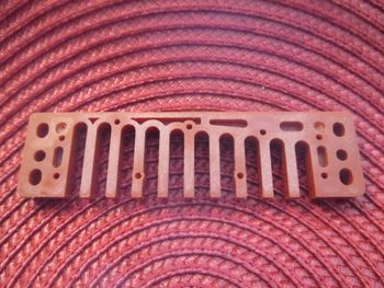 The comb.  Can you guess why it's called "the comb"? The empty spaces between the teeth are referred to as chambers.
