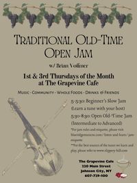 Tradtional Old-Time Open Jam
