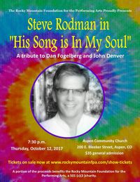 Steve Rodman: "His Song is in My Soul"