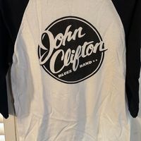 White And Black Jersey Style T shirt 