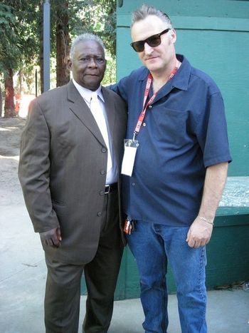 Me and Chicago Blues man Byther Smith
