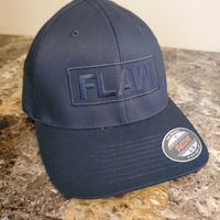 FLAW Flex Fit Hat Blackout Edition