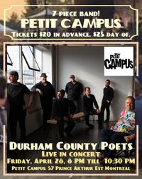 Durham County Poets, return visit