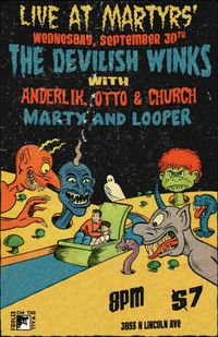 The Devilish Winks at Martyrs'!