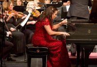 Susan Merdinger performs and conducts with the Highland Park Strings