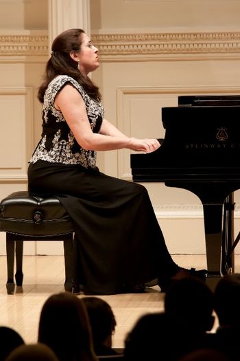 Susan in Carnegie Hall 2012
