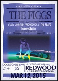 honeychain + THE FIGGS + Lightnin' Woodcock & the BMFS
