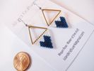 Beaded Mountaintop Earrings