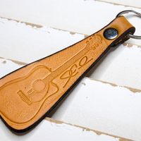 "Jason Casterlin Guitar" KEYCHAIN