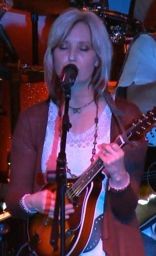 I learned how to play the mandolin for my CD release show!! For that one song...."If love Didn't End".
