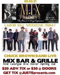 Chuck Brown Band Live in Silver Spring at Mix Bar & Grill
