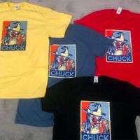 CHUCK T-SHIRT  S,M,L,XL